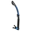Cressi Itaca Ultra Dry Snorkel -Alvey shop Cressi Itaca Ultra Dry Snorkel Black Blue