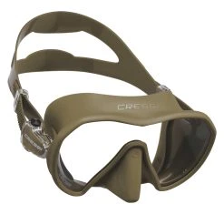Cressi ZS1 Mask 9 Cressi ZS1 Mask -Alvey shop Cressi ZS1 Frameless Dive Mask Khaki