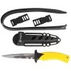 Mac Coltellerie Torpedo 11 Spearfishing Knife -Alvey shop MAC Coltellerie 115mm Diver Knife TORPEDO 11 YELLOW