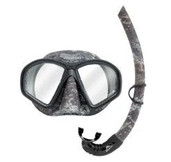 Ocean Hunter Phantom Camo Mask & Snorkel Set