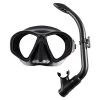 Ocean Hunter Phantom Youth Mask & Snorkel Combo Black -Alvey shop Ocean Hunter Phantom Youth Mask Snorkel Black