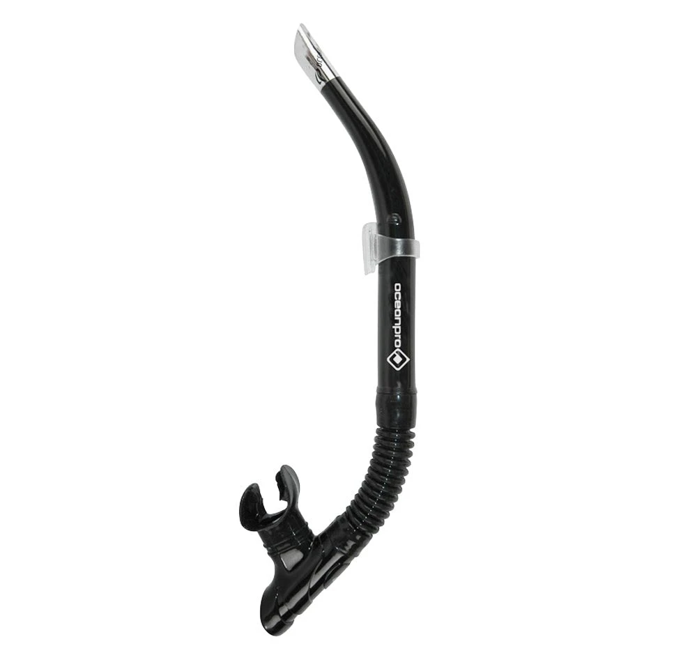 Ocean Pro Eclipse Purge Snorkel Black 3 Ocean Pro Eclipse Purge Snorkel Black