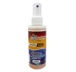 Big John's Big Johns Fish Attractant Spray 125ml -Alvey shop big johns prawn scent fish attractant spray 125ml