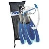 Cressi Agua Fins + Onda Mask + Mexico Snorkel Set Blue -Alvey shop cressi agua onda mexico set blue