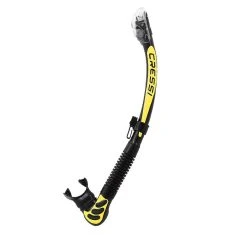 Cressi Alpha Ultra Dry Snorkel 10 Cressi Alpha Ultra Dry Snorkel -Alvey shop cressi alpha ultra dry snorkel colour black yellow