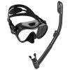 Cressi F1 + Dry MS Set -Alvey shop cressi f1 dry mask snorkel set black