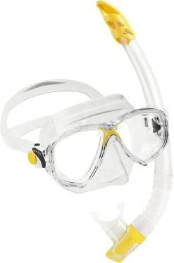 Cressi Marea VIP Adult Mask & Snorkel Sets -Alvey shop cressi marea vip adult set yellow 2 2