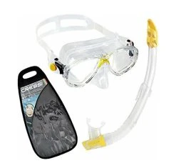 Cressi Marea Dry Mask & Snorkel Sets -Alvey shop cressi marea vip adult set yellow 1 1