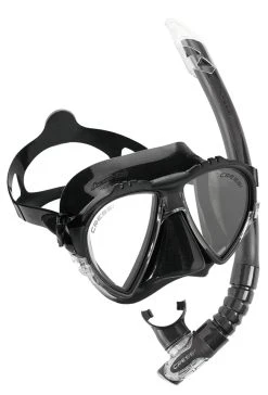Cressi Matrix Mask & Snorkel Set Black