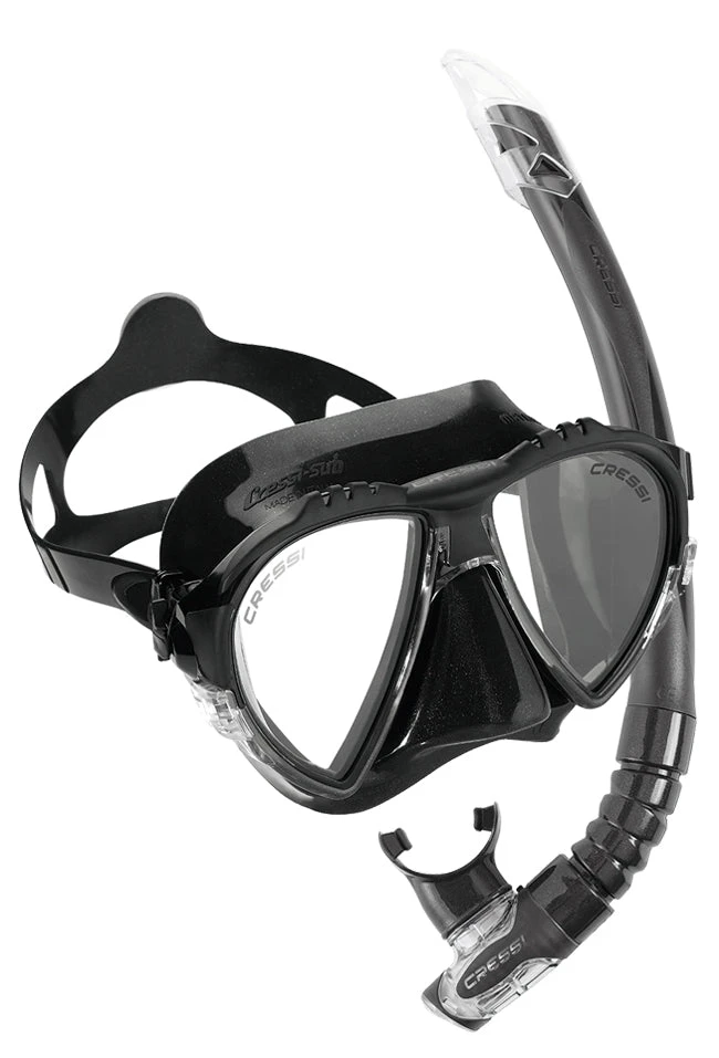 Cressi Matrix Mask & Snorkel Set Black 3 Cressi Matrix Mask & Snorkel Set Black