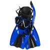Cressi Tonga MSF Set 1 Cressi Tonga MSF Set -Alvey shop cressi tonga mask snorkel fins set black blue 9117532 00