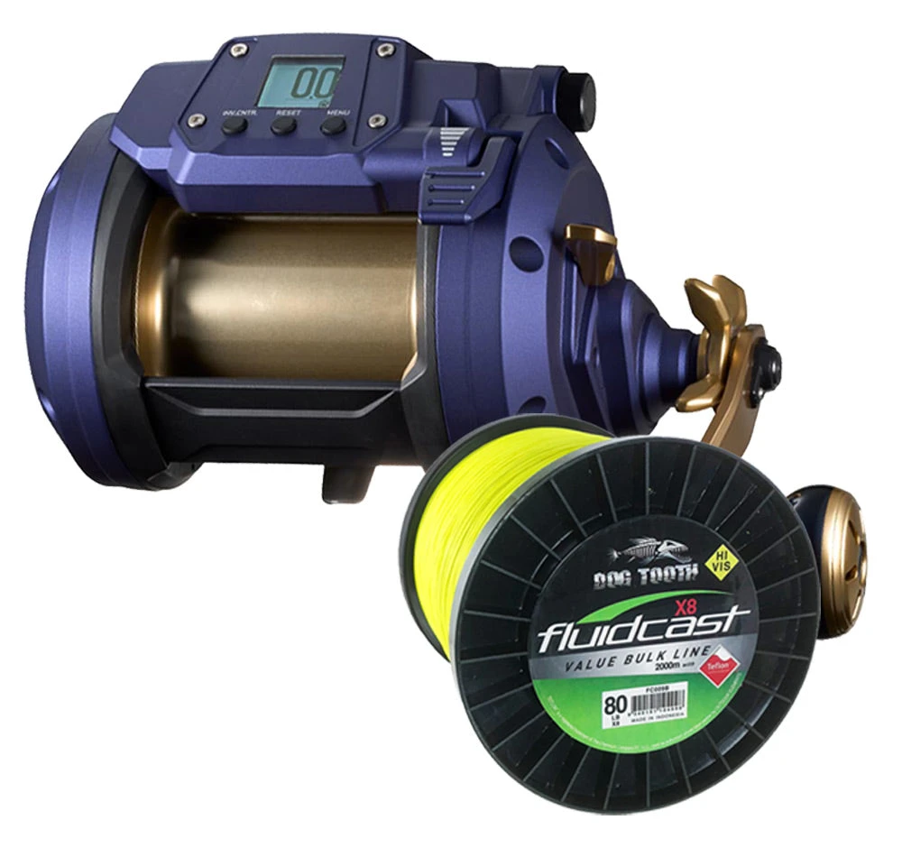 Daiwa 23 Seapower 800 Electric Reel With Line 3 Daiwa 23 Seapower 800 Electric Reel With Line