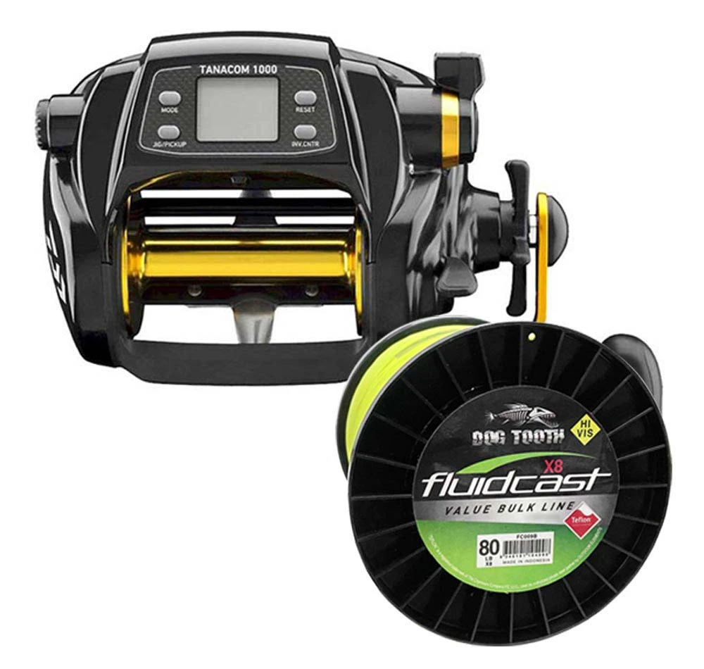 Daiwa Tanacom 1000 Electric Reel With Line 3 Daiwa Tanacom 1000 Electric Reel With Line