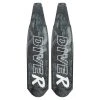 DiveR Composite B&W Mermaid Medium Fin Blades -Alvey shop diver b w mermaid fin blades a131242a 20ae 4ffa b40b fef7447a1a12