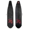 DiveR Innegra Carbon Black W/Red R Soft Fin Blades -Alvey shop diver innegra black carbon fin blades fa59247e e5e8 4969 8085 6d667e545f8c