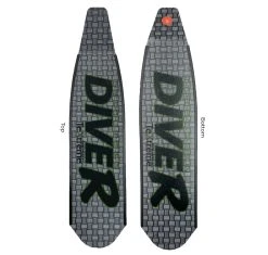 DiveR Innegra Grey Medium Fin Blades