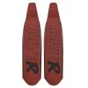 DiveR Innegra Carbon Red Soft Blades -Alvey shop diver red fin blades