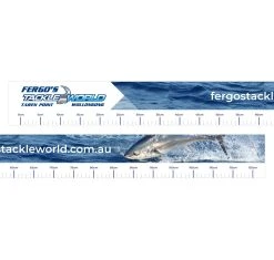 Fergo's Tackle World 120cm Fish Measuring Sticker - Tuna