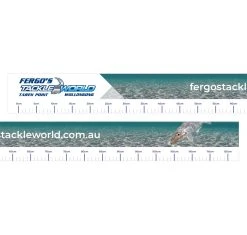 Fergo's Tackle World 120cm Fish Measuring Sticker - Whiting