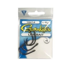 Gamakatsu Live Bait Hooks -Alvey shop gamakatsu live bait hook 4 0