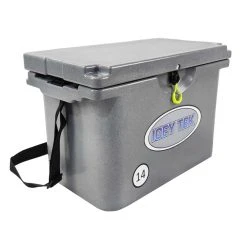 Icey Tek Oneskin 14L Tradie Cooler 9 Icey Tek Oneskin 14L Tradie Cooler -Alvey shop icey tek oneskin 14l tradie cooler side view