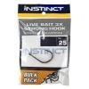 Instinct Live Bait 3X Hooks Qty 25 -Alvey shop instinct live bait 3x hooks