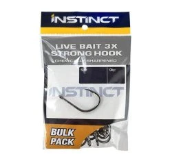 Instinct Heavy Duty Reef Hook Size 6/0 Qty 100 -Alvey shop instinct live bait 3x strong hooks 1