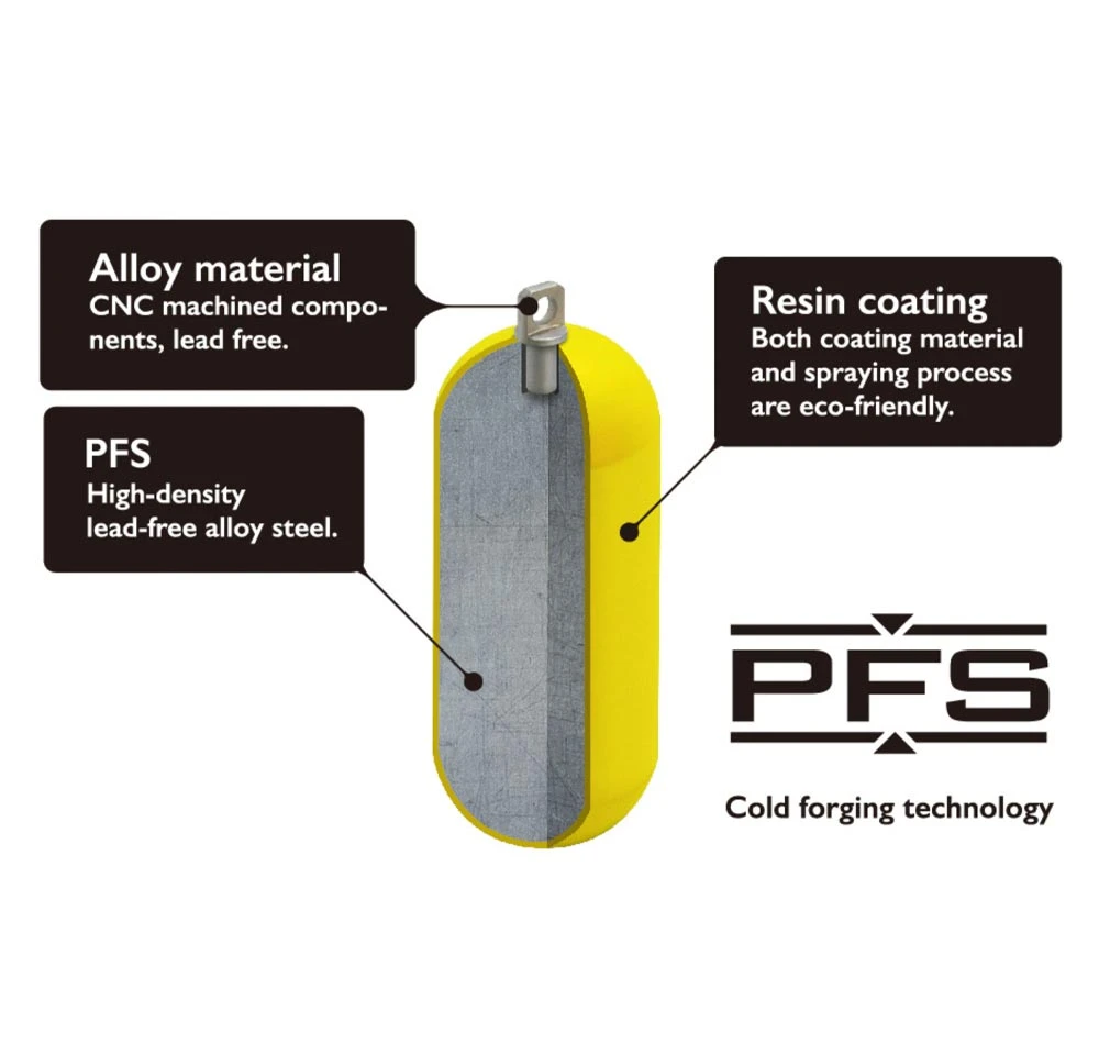 NAF Tackle Lead Free T-Series Ball Sinkers 4 NAF Tackle Lead Free T-Series Ball Sinkers - Image 2