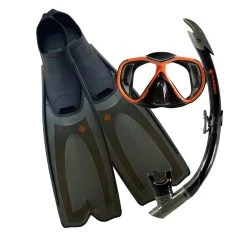 Ocean Pro OceanPro Mallacoota MSF Set Black/Grey/Orange