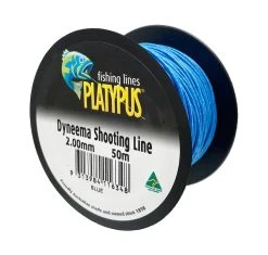 Platypus Dyneema Shooting Line 2mm 50m -Alvey shop platypus dyneema shooting line 2mm 50m blue