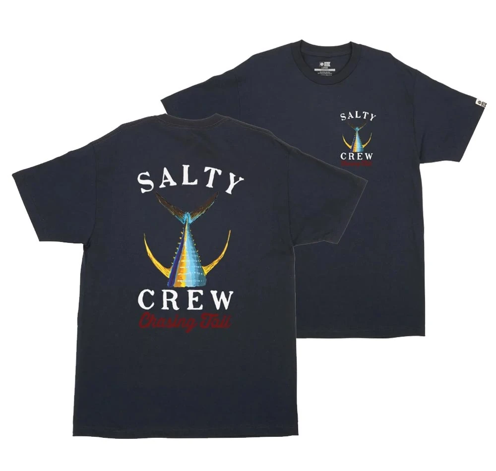 Salty Crew 'Tailed' Navy T-Shirt 3 Salty Crew 'Tailed' Navy T-Shirt