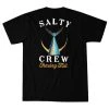 Salty Crew 'Tailed' Black T-Shirt -Alvey shop salty crew tailed shirt 1