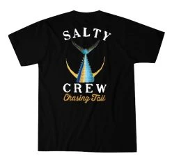 Salty Crew 'Tailed' Black T-Shirt