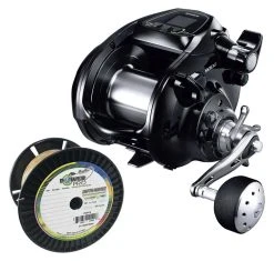 Shimano Forcemaster 9000A Electric Reel With Line