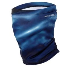 Shimano Shades Neck Gaiter UPF50+ -Alvey shop shimano shades neck gaiter navy tech camo