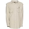 Shimano Vented Long Sleeve Shirt Oatmeal 1 Shimano Vented Long Sleeve Shirt Oatmeal -Alvey shop shimano vented long sleeve shirt oatmeal