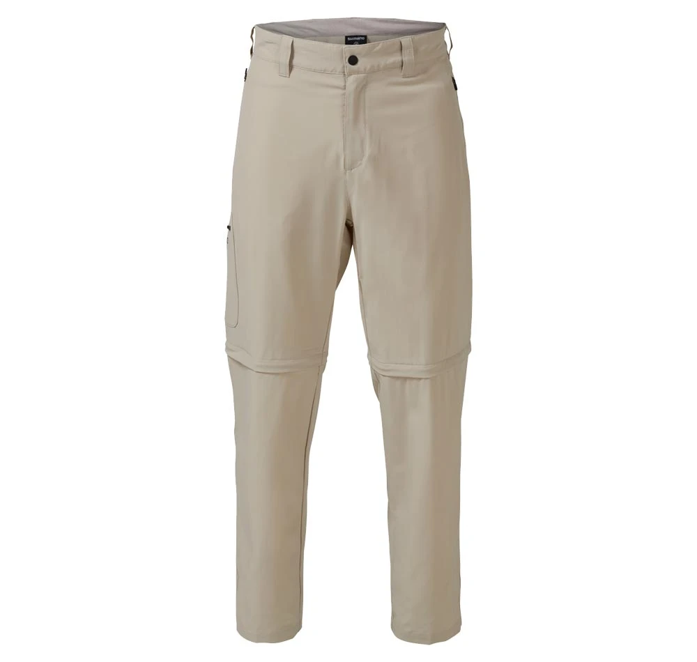 Shimano Zip-Off Outdoor Pants Oatmeal 3 Shimano Zip-Off Outdoor Pants Oatmeal