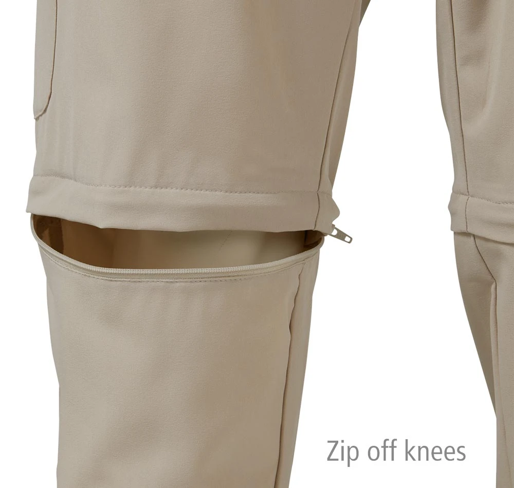 Shimano Zip-Off Outdoor Pants Oatmeal 5 Shimano Zip-Off Outdoor Pants Oatmeal - Image 3