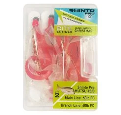 Shinto Pro Bite Enticer Paternoster Mutsu Circle Rig 2pk Size 5/0