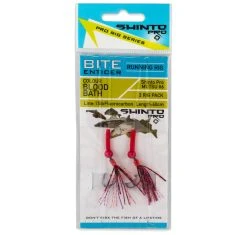 Shinto Pro Bite Enticer Running Mutsu Circle Rig 2pk Size #6