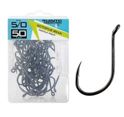 Shinto Pro Octopus Beak Black Nickel Hook Bulk Packs