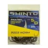 Shinto Worm 9003 Hooks Qty 25 -Alvey shop shinto worm hook 9003 pkt25 size5 0