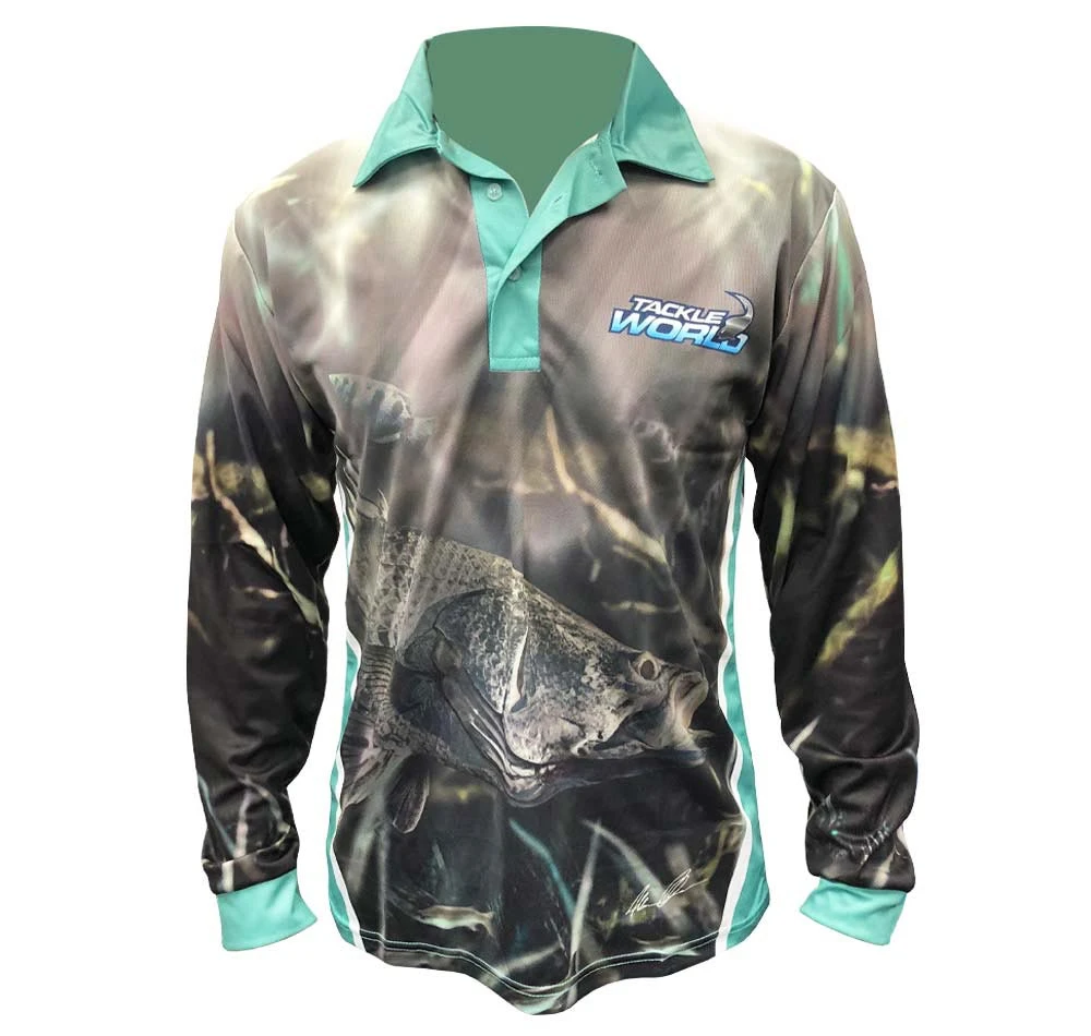 Tackle World Angler Series Barra Adults Fishing Shirt 3 Tackle World Angler Series Barra Adults Fishing Shirt