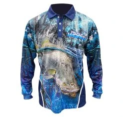 Tackle World Angler Series Barra V2 Kids Fishing Shirt