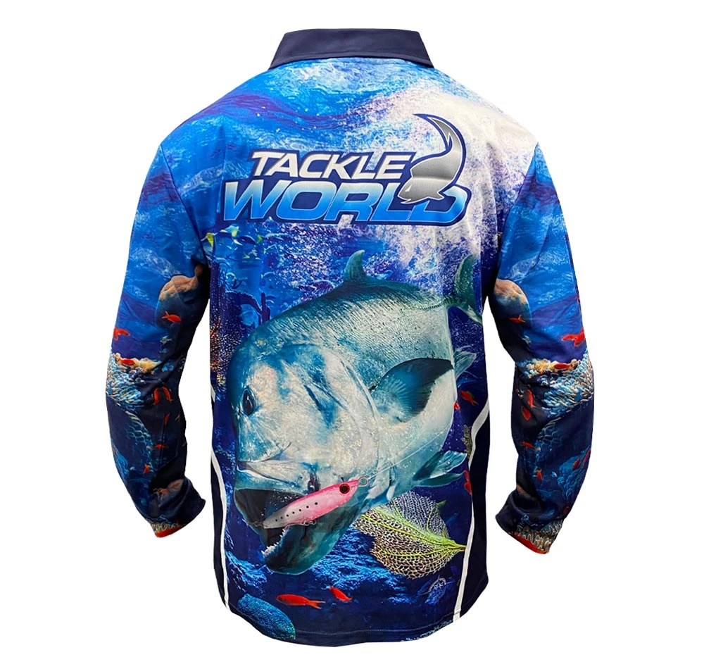 Tackle World Angler Series GT Kids Fishing Shirt 4 Tackle World Angler Series GT Kids Fishing Shirt - Image 2
