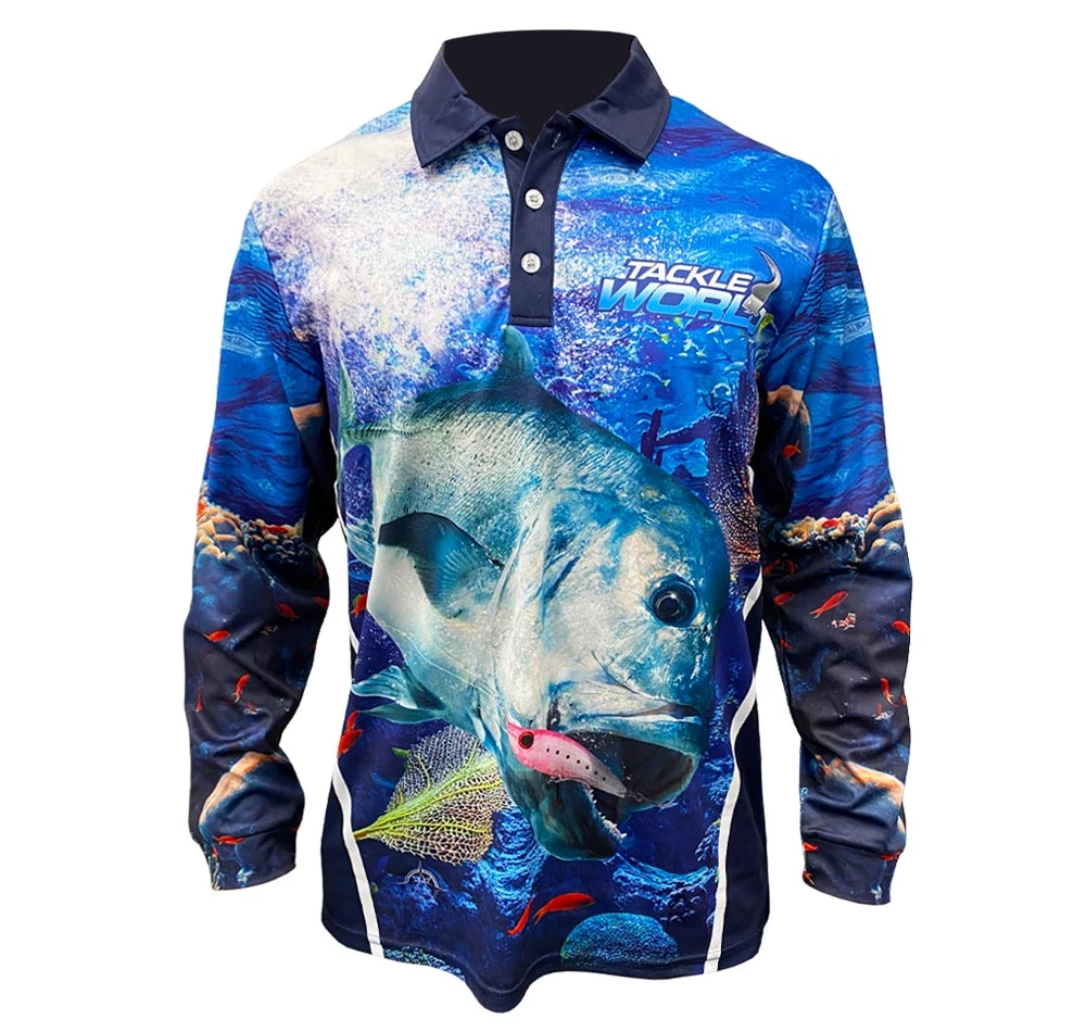 Tackle World Angler Series GT Kids Fishing Shirt 3 Tackle World Angler Series GT Kids Fishing Shirt