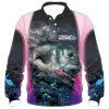 Tackle World Angler Series GT Girls Fishing Shirt 1 Tackle World Angler Series GT Girls Fishing Shirt -Alvey shop tackle world gt girls front