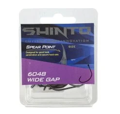 Shinto Wide Gap 6048 Hooks Qty 25