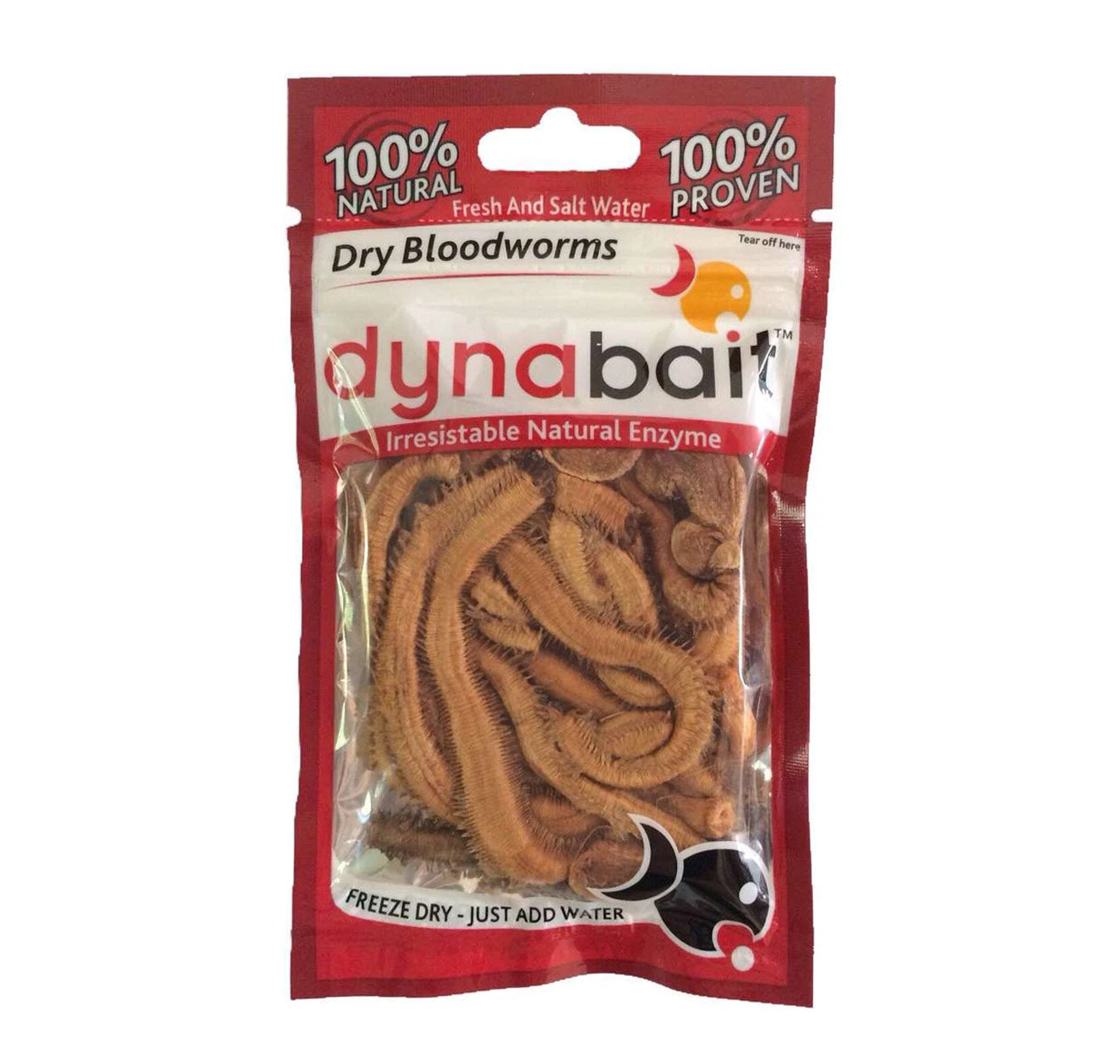 Dynabait Dry Blood Worms 3 Dynabait Dry Blood Worms