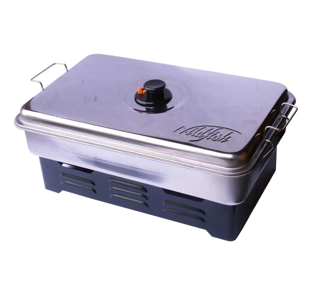 Gillies Wildfish Stainless Steel Fish Smoker 3 Gillies Wildfish Stainless Steel Fish Smoker